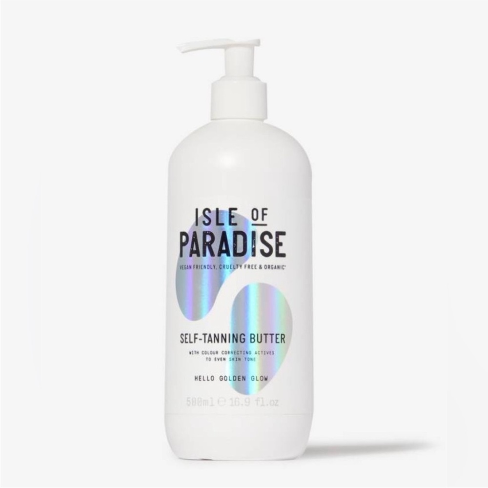 🌸Isle of Paradise White Suncare Pump Bottle